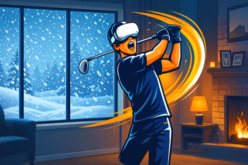 Golf5 VR Review. Good on winter nights.