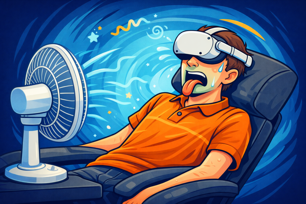 VR motion sickness