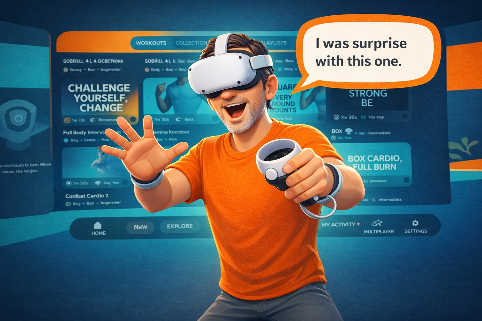 Article that describe a session with FitXR This is my FitXR review