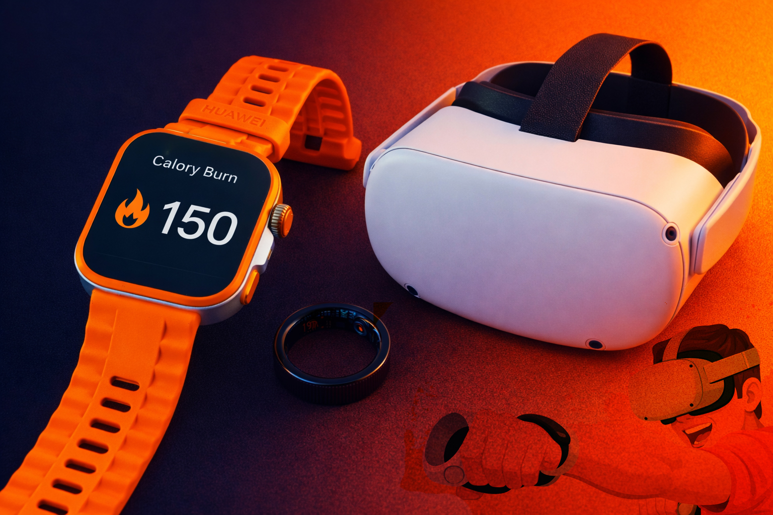 VR fitness calorie burn